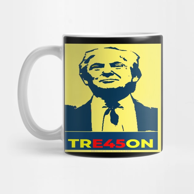 TRE45ON Trump - TRUMP TREASON TRAITEUR TRAHISON by panda20